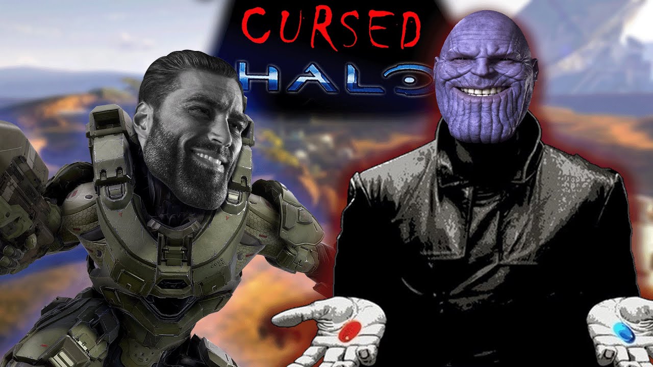 The Red Pill Or The Blue Pill (Cursed Halo Funny Moments)
