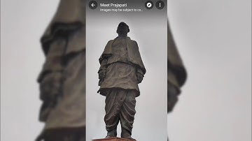 statue of unity New track with Google maps search (sardar vallabhbhai patel statue)