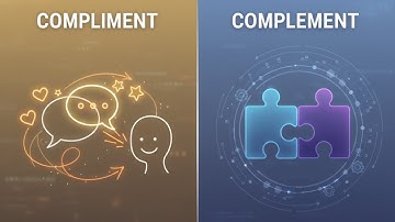 Compliment vs Complement | Learn in 3 Mins