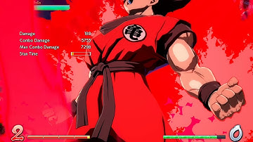 [DBFZ] Solo Base Goku Sparking Loop