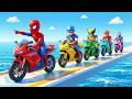 الرجل العنكبوت انقاذ باتمان Spider-Man Rescue batman vs iron man vs venom funny Game GTA 5 superhero