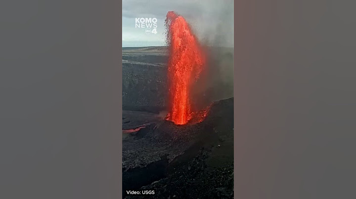 Hawaii's Kīlauea volcano spews molten lava more than 1,000 feet in the air