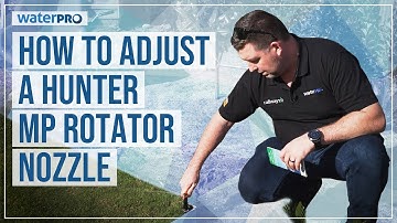 How to adjust a Hunter MP Rotator Nozzle