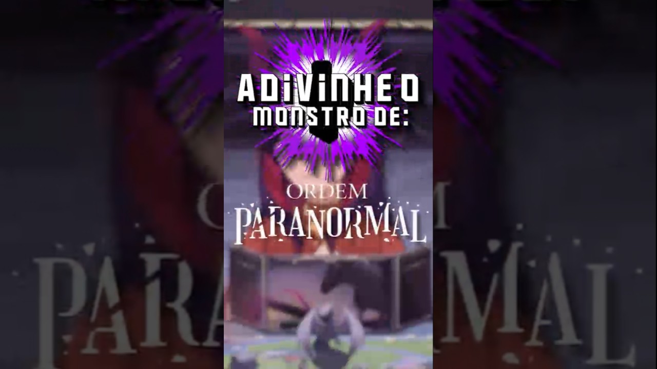 Consegue adivinhar esse MONSTRO de Ordem Paranormal? #shorts #ordemparanormal #rpg
