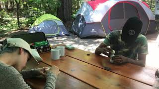 Caddy Stack Minute to Win It Game for Camping