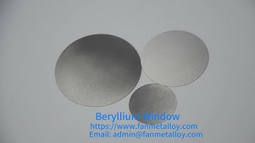 Beryllium Window