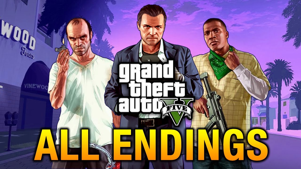 gta 5 all endings final missions gta grand theft auto missions