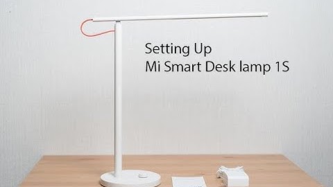 Setting up Mi Smart Desk Lamp 1s