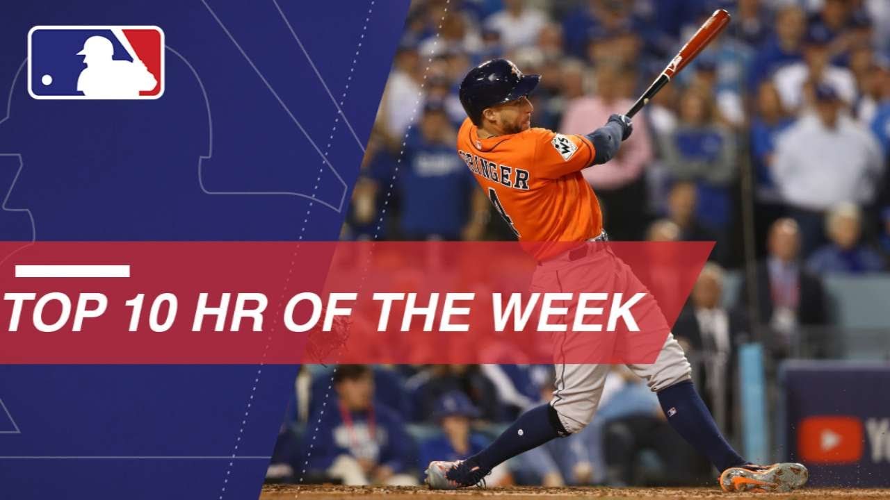 Top 10 World Series Home Runs YouTube