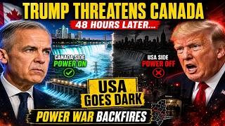 Trump THREATENS Canada — Carney FIRES BACK as 22 Million Americans Lose Powers1 with captions