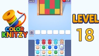 Color Knitzy Level 18 Walkthrough Solution