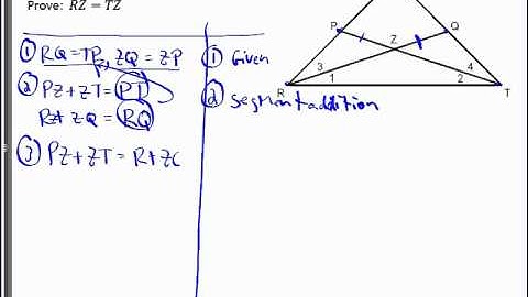 Segment Addition Proof