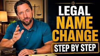 🔥 Legal Name Change — Paralegal Analysis | Step by Step