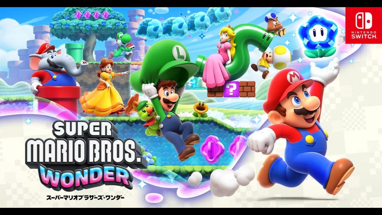 「スーパーマリオブラザーズワンダー」「マリオパーティスーパースターズ」 バラエティワンダー スーパーマリオブラザーズ ワンダー - YouTube