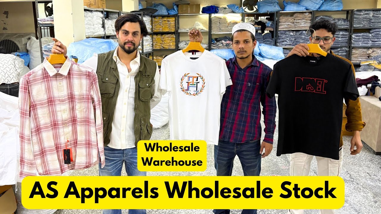AS Apparels Wholesale Stock | Wholesale Warehouse | Surplus TShirts, Shirts, Shoes in Wholesale