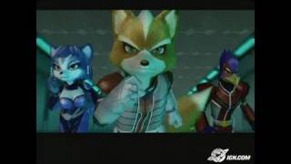 Star Fox Assault GameCube Gameplay-Cinematic - Intro
