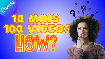 Create 100 videos in Under 10 Minutes