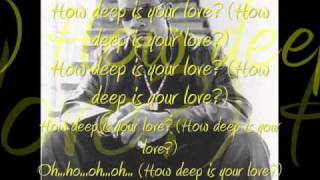 KEITH SWEAT - HOW DEEP IS YOUR LOVE {{*LYRICS*}}