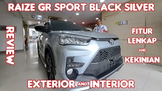 New Raize GR Sport 1.0T CVT Two Tone Black Silver Metallic Nik 2023 |Toyota Medan 085362072000 screenshot 3