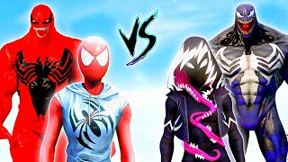 FRANKLIN Finding VENOM Family Vs CARNAGE Family in GTA 5 | Team4shooterop | GTA5 AVENGERS