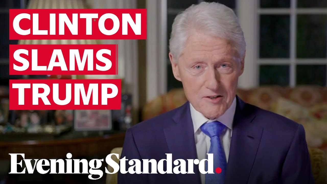 Bill Clinton lays into Donald Trump during Democratic convention speech endorsing Joe Biden