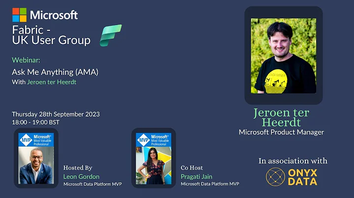 Microsoft Fabric - Ask Me Anything (AMA) With Jeroen ter Heerdt