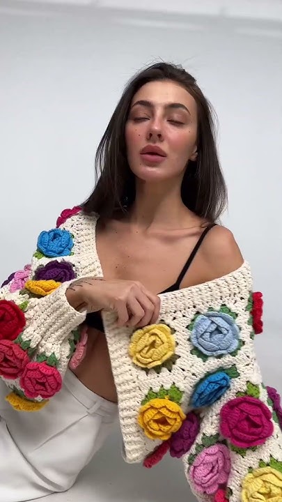 Crochet jackets by Tania Skalozub. Which one is your favourite? - YouTube