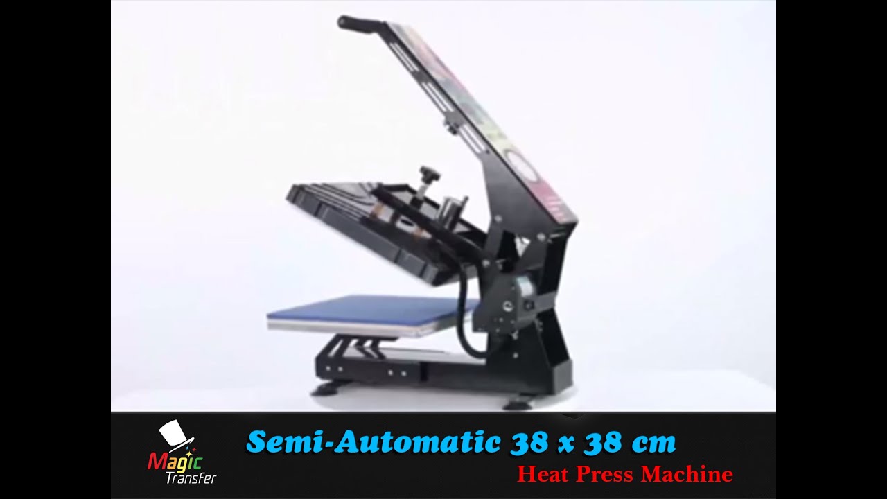 High-End Semi Automatic Heat Press Machine