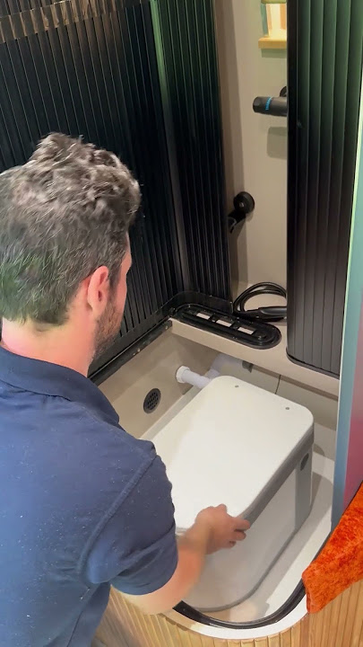 Download lagu Genius hidden shower in a luxury Sprinter LWB #spacesaving#vanconversion#hiddenshower#vanlife