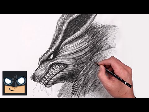 How To Draw Anime | Kurama | Naruto Sketch Tutorial (Step by Step)