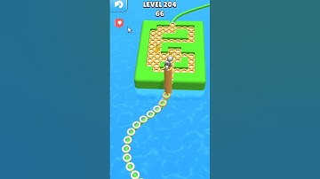 Stacky Dash Level 204 #trending #games #stackydash #trend