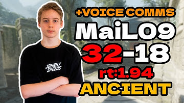 MaiL09 (32-18) rt:1.94 +VOICE COMMS (ancient) | EU FACEIT RANKED | Jul 2, 2025 #cs2 #pov