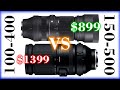 Sigma 100-400mm F5-6.3 VS Tamron 150-500mm F5-6.7 Comparison