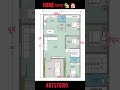 30x50 का शानदार 3BHK हाउस प्लान | Modern House Design &amp; Layout #home #artstudio