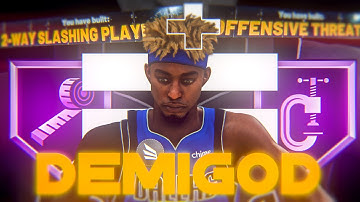 the 2 WAY SLASHING PLAYMAKER + OFFENSIVE THREAT = this NEW *SECRET* RARE DEMIGOD BUILD