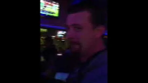 Anthony and I at a Mexican bar in Texas