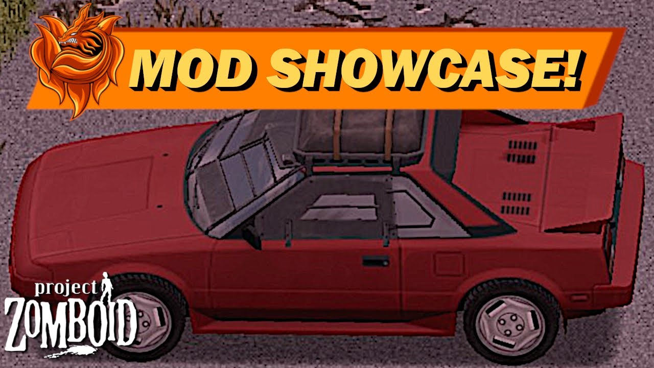 Fully Armored '87 Toyota MR2 Vehicle Mod Showcase for Project Zomboid ...