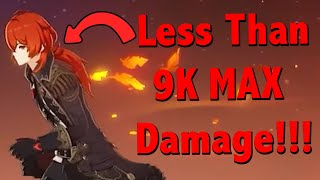 How To Get DILUC'S Envisaged Echo DARK SIDE OF DAWN With a HORRIBLE Build! Less than 9K MAX Damage!!