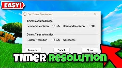 How To Use Timer Resolution The Right Way! Fix Input Delay! Updated (2024) FIX!