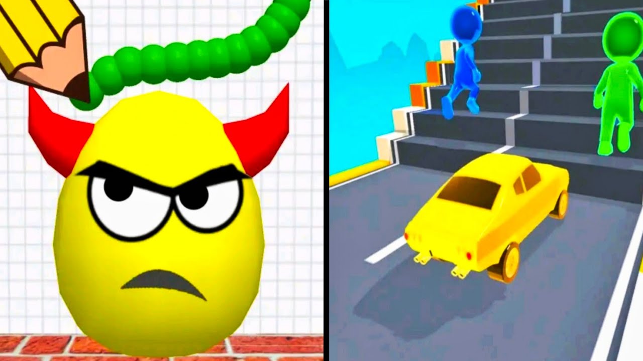 Draw To Smash vs Shape Shifting - All Levels Gameplay (Android,iOS) Part 2