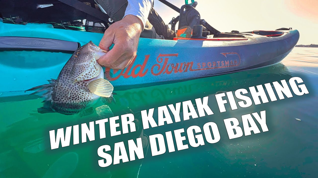 Winter Kayak Fishing on San Diego Bay with Salty 120 PDL YouTube
