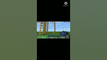 Minecraft mlg slime block and water bucket #shorts #mlg