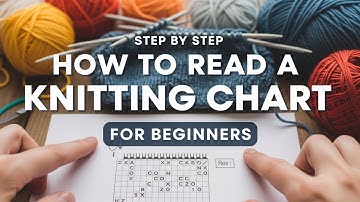 Hoe je een breipatroon stap voor stap leest voor beginners