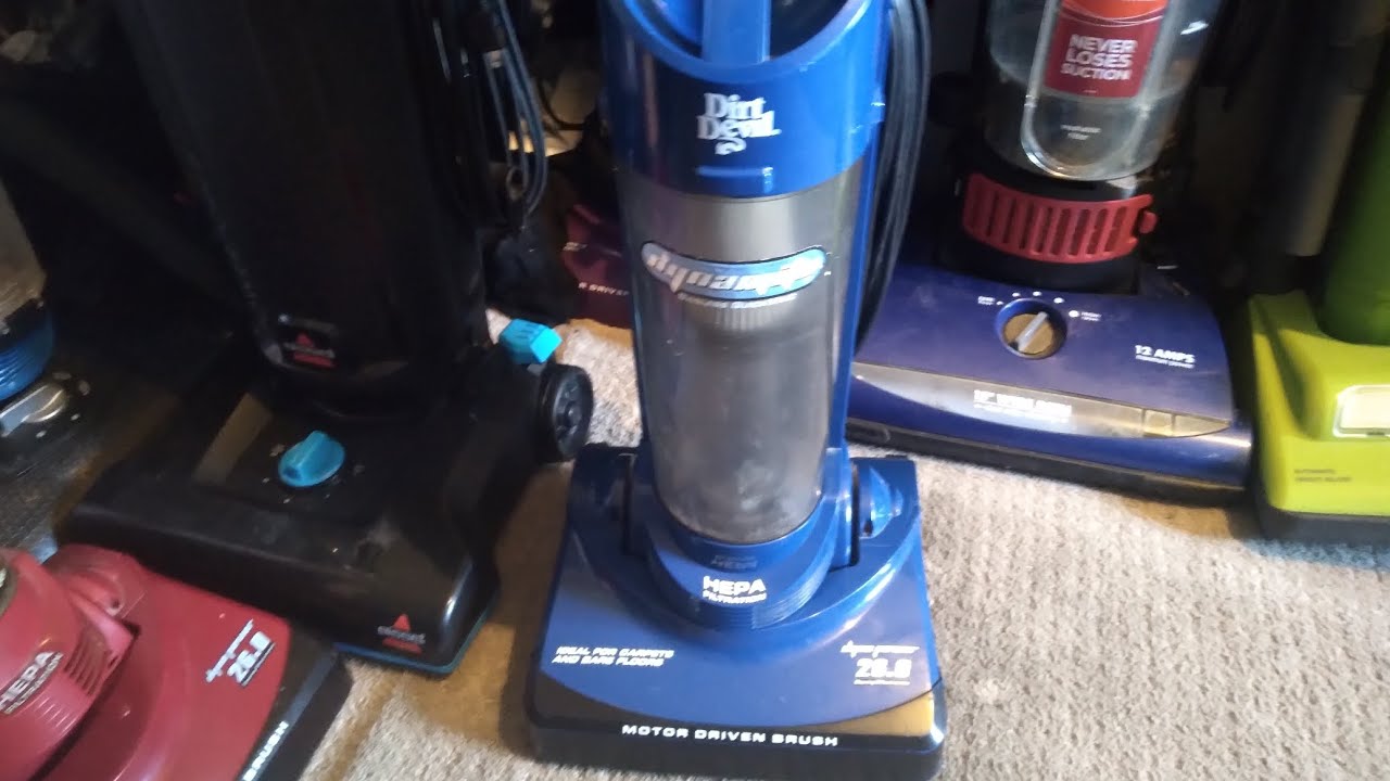 Dirt Devil Dynamite 084611 Bagless Upright Vacuum YouTube