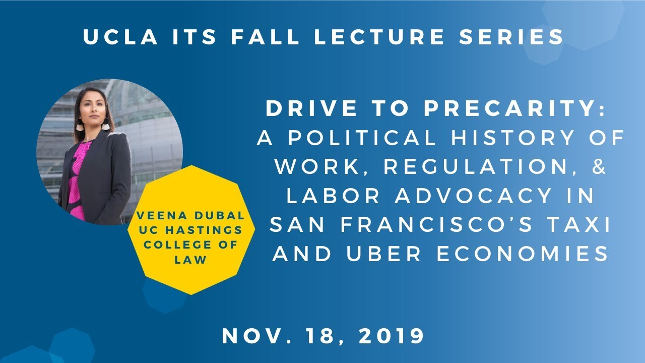 Fall 2019 Lecture Series :: Veena Dubal of UC Hastings College of Law