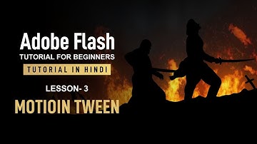 Adobe Flash Animation Tutorials For Beginners | Part 3 | Flash Motion Tween | Flash Animation