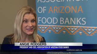 Food banks are strained as the government shutdown continues