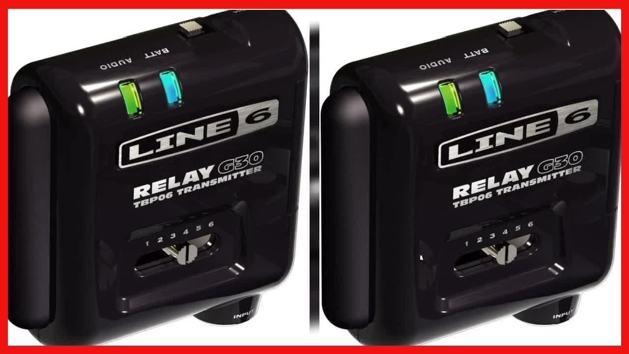 Line 6 Relay TBP06 Wireless Transmitter for Relay G30 Wireless Guitar