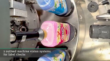 P.E. Labellers solutions for SACI Industrie - Machine