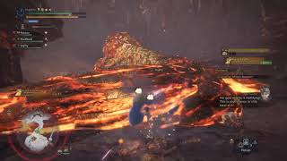 MHW Dual blade Spinning Attack on Kulve Tarroth